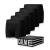Calm B Kratšie boxerky čierne 5-pack Velikost: XXL