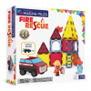 Magnetické kocky Hasičský zbor 27 ks Magna-Tiles