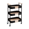 Craftenwood Servírovací vozík 5five Simply Smart Čierna 75 x 45,5 x 28,5 cm