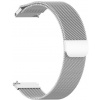 Řemínek BStrap Milanese Universal Quick Release 18mm, silver (STR00360)