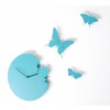 Designové hodiny Diamantini a Domeniconi Butterfly sky blue 40cm