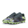 Puma Future 7 Play Firm Ground Football Boots Grey/Purple/Grn C10 (28)