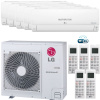 Klimatizácia LG Deluxe multisplit 5x 2,6kW + vonk.j. 8,8kW