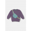 Detská mikina United Colors of Benetton 32N4G10KO.P.seasonal fialová 98