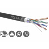 Inštalačný kábel Solarix CAT5E FTP PVC+PE Fca dvojitý plášť 305m/cievka SXKD-5E-FTP-PVC+PE (27655197)