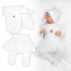 Rastúca súprava 3D Lux, Sweet Angel - biela 68-74 (6-9m)
