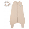 NATULINO Spací vak s nohavicami jar/jeseň, velikost M (12m+), NATURALS BEIGE, GOTS
