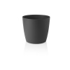 Gardenico Kvetináč Ella Twist 'n' Roll antracit, 40 cm, 40 cm