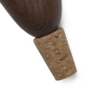 ferm LIVING zátka na víno Cairn, hnedá, drevo, korok, sada 2 ks - 1104266297