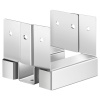Vevor Kotva pre 4×4 stĺpy 10 ks, vnútorný 3.53×3.56inch, pozink. oceľ 1 inch HNTJZ44YC10JREKGG001V0