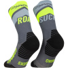 Ponožky DYNAFIT Ultra Crew Socks Cinder Ultra Yellow Sivá 39-42