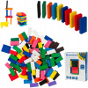 DOMINO DREVENÉ KOCKY VEĽKÁ SKLADAČKA 120 DIELIKOV