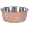 Miska nerez pes LOVE DOG 750 ml Zolux