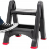 Schodíky TITAN LADDER čierny 47,0x43,5x63,0cm