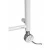 Sapho WICHER elektrický ohrievač s termostatom, 600 W, chróm 600.205.1