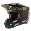 prilba S-M5 ROVER ALPINESTARS sand camouflage/mandarin gloss Veľkosť: 2XL (obvod 63 - 64 cm), Veľkost: 2XL (obvod 63 - 64 cm)