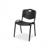 Mextra Konferenčná stolička ISO PLAST, 0102 čierna/čierna