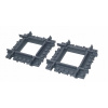 Trať vlak križovatka malý kompat. Lego 2 ks