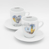 Double espresso šálky Ancap VENEZIA | Set B 2ks