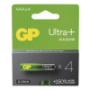 GP Alkalická batéria ULTRA PLUS AAA (LR03) - 4ks (1013124000)