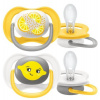 AVENT Cumlík Ultra Air Happy, 6-18 m, Citrón, žltá/biela AVENT