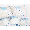 Dreamy Linens Obliečky krepové Modré listy s mandalou