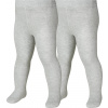 2PACK Termo pančuchy Playshoes Šedý melír Veľkosť: 110 - 116