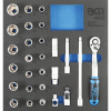 BGS technic Podnos na náradie 2/3: Gola súprava 12.5 mm (1/2 