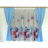 Záclony do detskej izby - MG KPL firana DISNEY 60 Patterns + modrá Záclony (Záclony do detskej izby - MG KPL firana DISNEY 60 Patterns + modrá Záclony)