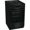 Elektrický plynový sporák GORENJE GKS5C70BJ 62 l