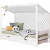 MID.YOU POSTEĽ S ÚLOŽNÝM PRIESTOROM, 90/200 cm biela - Online Only detský nábytok - 000406011310