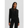 SAKO KARL LAGERFELD MONOGRAM SUIT BLAZER BLACK