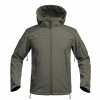 Bunda FIGHTER V2 softshell s kapucňou ZELENÁ veľ.M