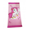 Plážová osuška Unicorn pink 150*70 cm Farba: Ružová, Veľkosť: 70*150