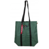 Alpha Industries LABEL Shopping bag nákupná taška Dark Olive Farba: zelená