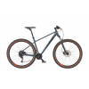 KTM CHICAGO 291 METALLIC GREY MATT - Veľkosť: XXL