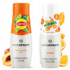 2x Sirup Sodastream Lipton Ice Tea Peach Broskyňa + Mirinda Zero Cukru