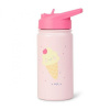 Saro Baby Termoska s náustkom Farba: Ružová - motív Ice Cream, Objem: 350 ml