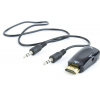 Adaptér C-TECH HDMI na VGA + Audio, M/F CB-AD-HDMI-VGA