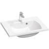 Ravak Classic II umývadlo 60x45 cm obdĺžnik klasické umývadlo-umývadlo na nábytok biela XJX01160003