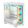 GIGABYTE C500 PANORAMIC STEALTH ICE/Midi Tower/Transpar./Biela GB-C500PI ST