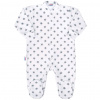 NEW BABY Dojčenský overal New Baby Classic II sivý s hviezdičkami Veľ. 62