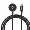 NABÍJAČKA PRE APPLE WATCH 2,5 W S KÁBLOM USB-C 1,2 m ČIERNA