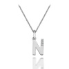 Strieborný prívesok Hot Diamonds Micro N Clasic DP414