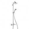 Hansgrohe Croma 220 Sprchový set Showerpipe s termostatom, 22 cm, 4 prúdy, chróm 27185000-HG