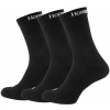 pánske ponožky HORSEFEATHERS DELETE 3PACK SOCKS Black 37-40
