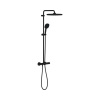 Sprchový systém s termostatickou batériou Grohe Quickfix Vitalio Comfort 250 čierna matný 266962431