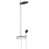 Hansgrohe Sprchový systém Pulsify S s termostatickou batériou, biely matný 24240700