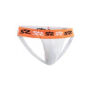 SALMING Jock Strap E-Series White/Orange suspenzor Veľkosť oblečenia: Junior