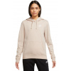Dámske mikiny Nike Sportswear Club Fleece Pullover Hoodie - Béžový (L)